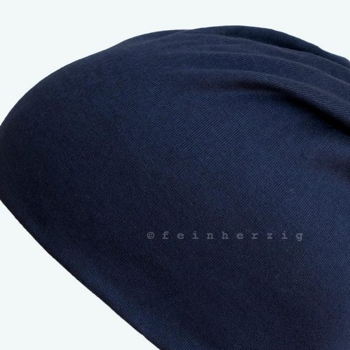 beanie mütze marine dunkelblau